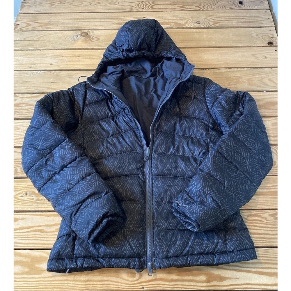 Columbia Reversible Down Puffer Coat Size Small Women’s Black